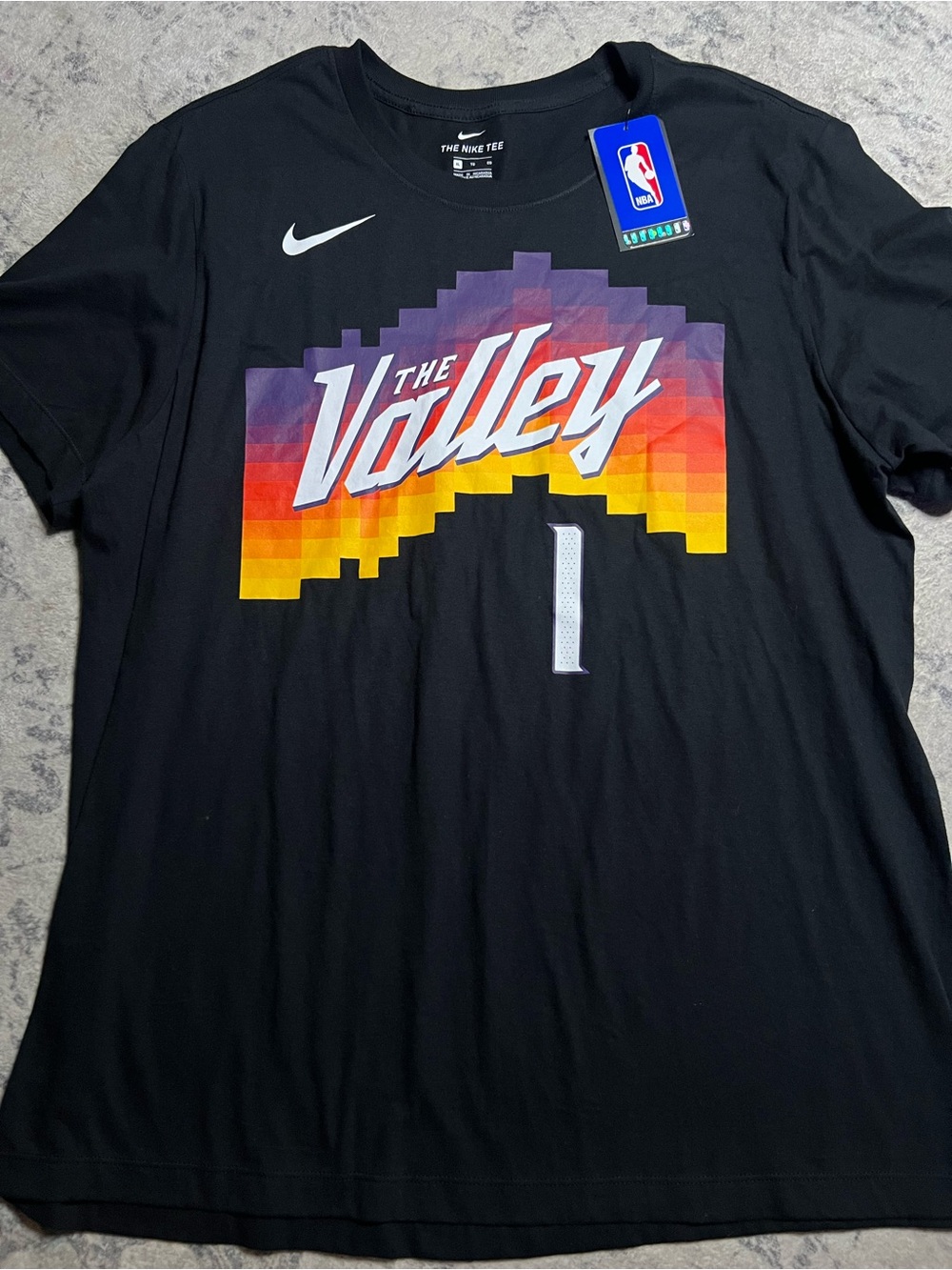 Nike The Valley Black Graphic Tee